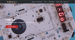 Desktop Screenshot of didel.com